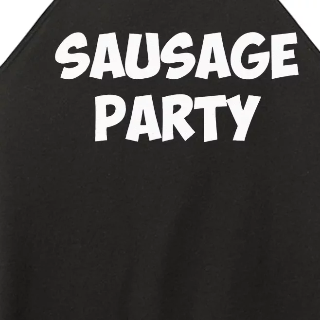 SAUSAGE PARTY Women’s Perfect Tri Rocker Tank