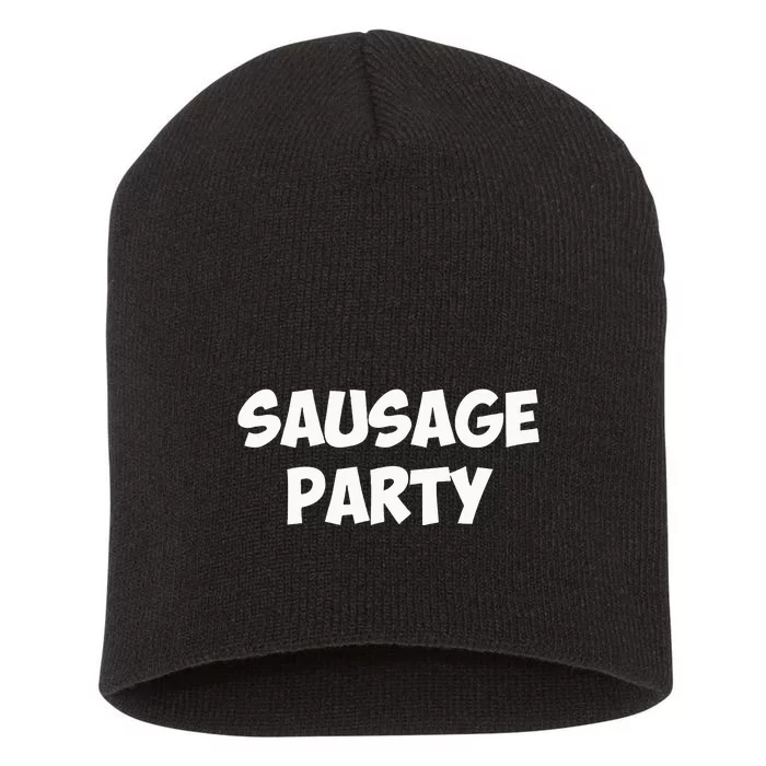 SAUSAGE PARTY Short Acrylic Beanie