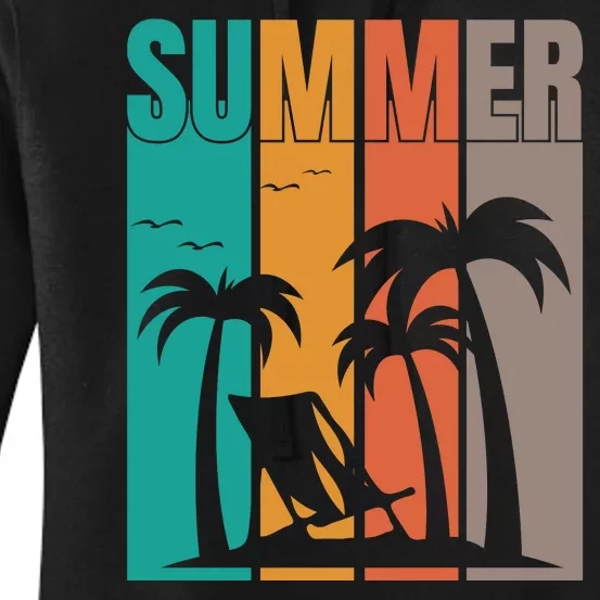 Summer Paradise Women's Pullover Hoodie