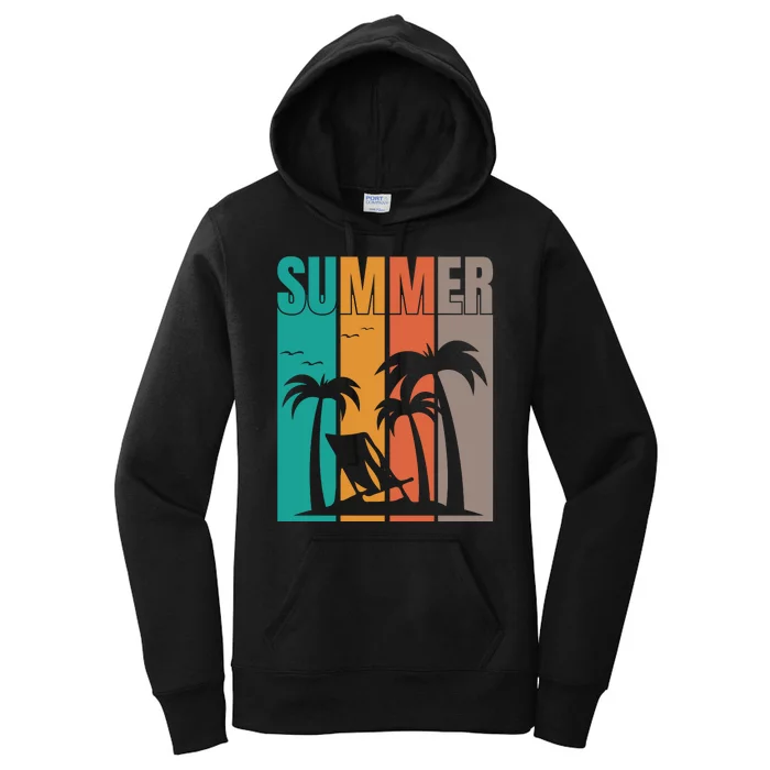 Summer Paradise Women's Pullover Hoodie