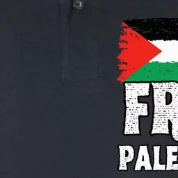 Support Palestine Show Solidarity with a Free Flag Softstyle Adult Sport Polo