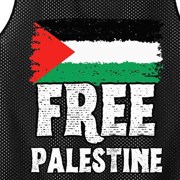 Support Palestine Show Solidarity with a Free Flag Mesh Reversible Basketball Jersey Tank