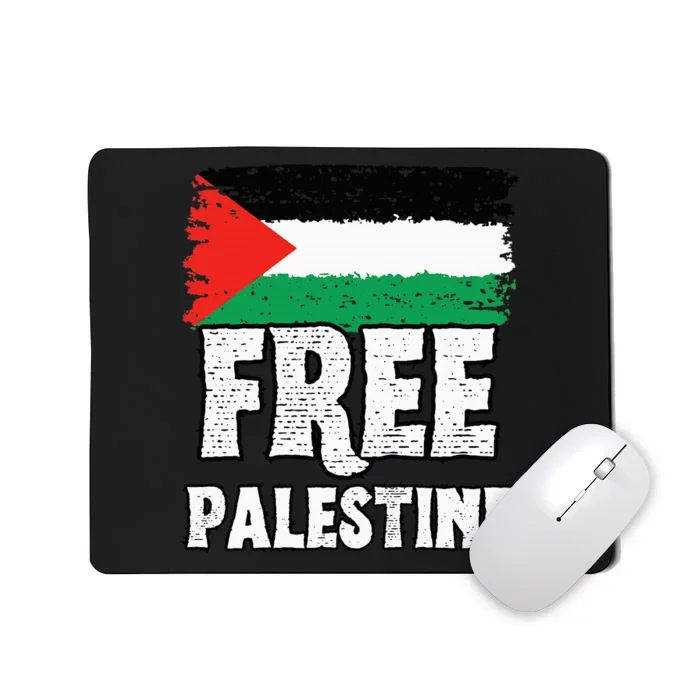 Support Palestine Show Solidarity with a Free Flag Mousepad