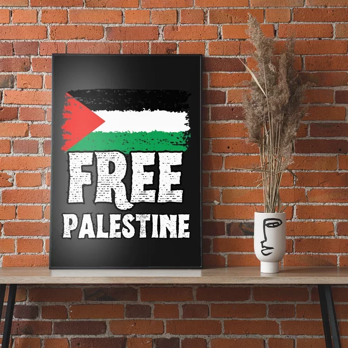 Support Palestine Show Solidarity with a Free Flag Poster