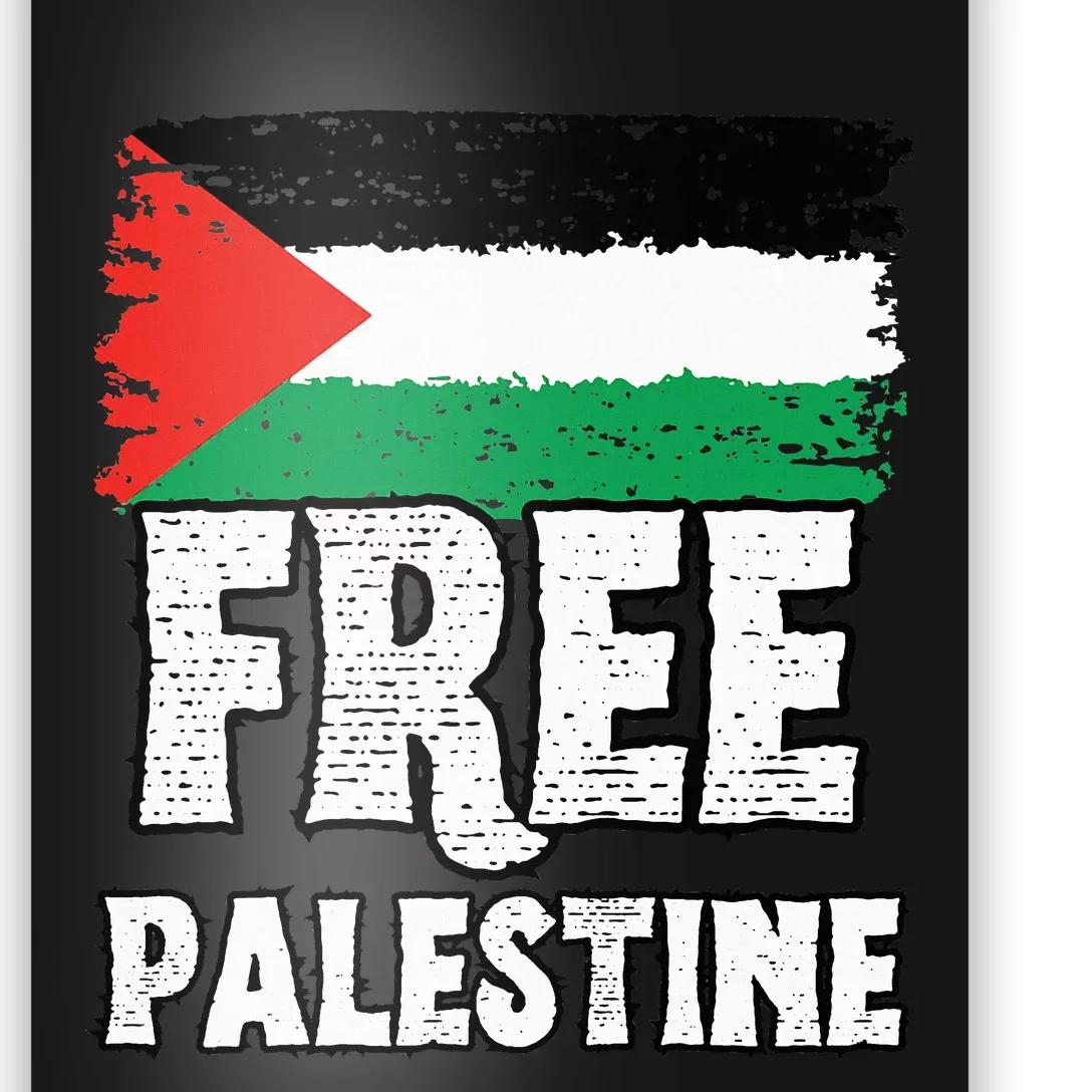 Support Palestine Show Solidarity with a Free Flag Poster