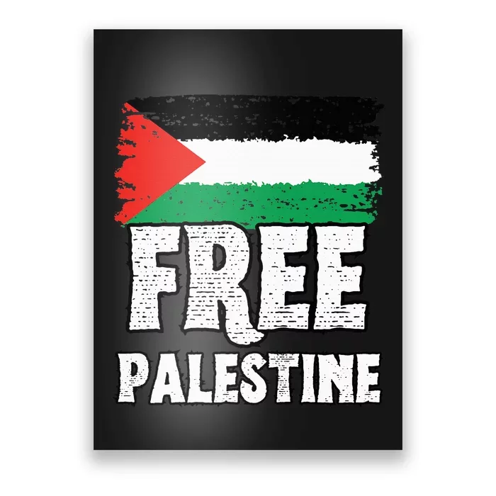 Support Palestine Show Solidarity with a Free Flag Poster