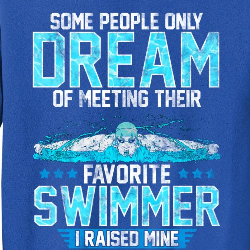 Swimming Parent Swimmer Mom Dad My Favorite Swim Meet Gift Sweatshirt