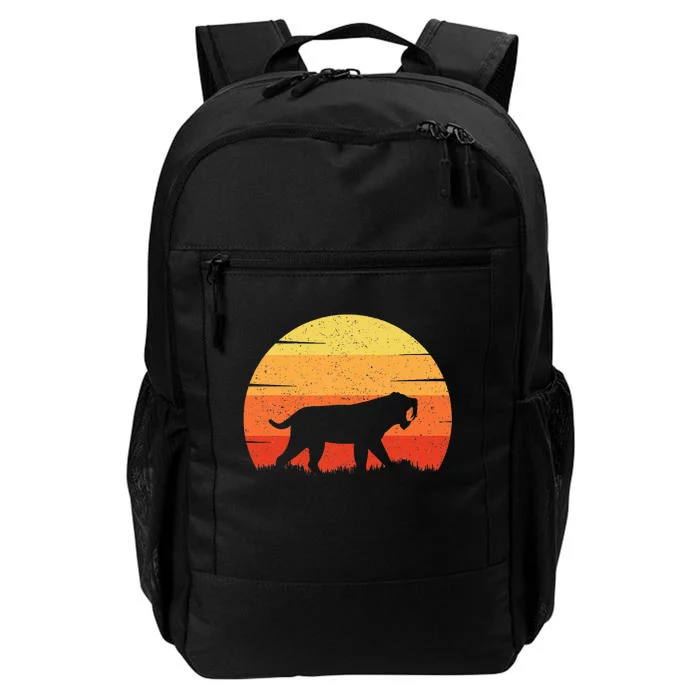 Smilodon Prehistoric Saber Tooth Tiger Mountain Sabertooth Daily Commute Backpack