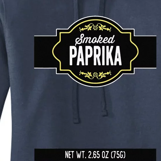 Smoked Paprika Spice Rack Simple Halloween Team Costume Easy Women's Pullover Hoodie