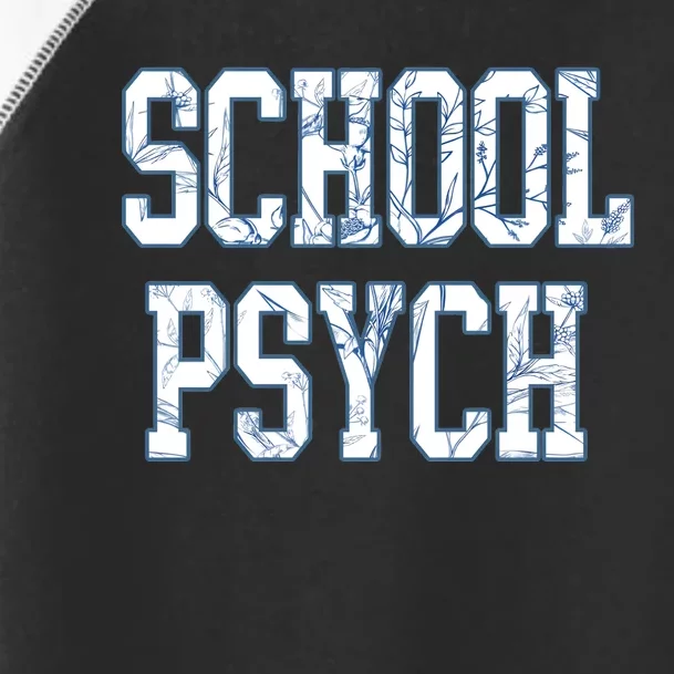 School Psychologist Toddler Fine Jersey T-Shirt