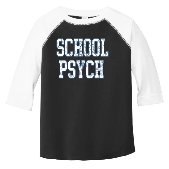 School Psychologist Toddler Fine Jersey T-Shirt