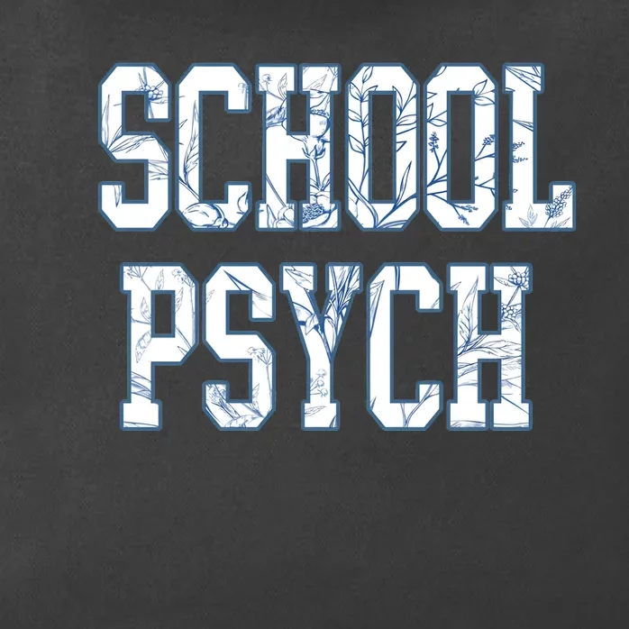 School Psychologist Zip Tote Bag