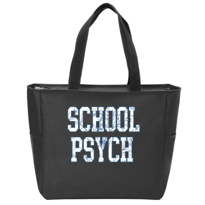 School Psychologist Zip Tote Bag