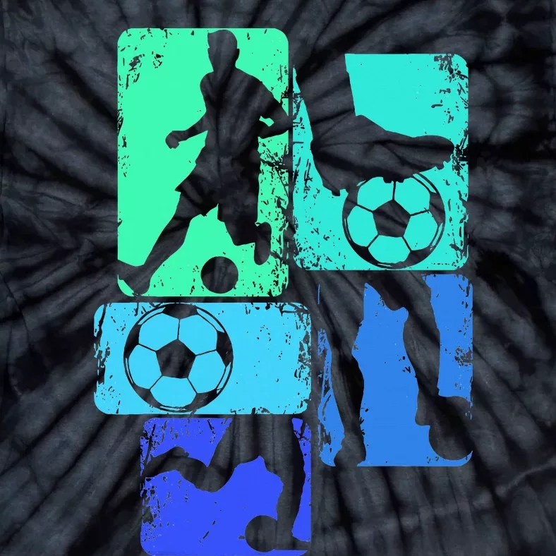 Soccer Player Tie-Dye T-Shirt