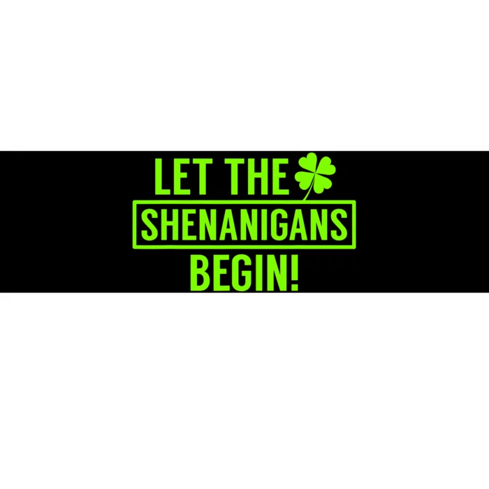 Saint Patricks Shenanigans Bumper Sticker