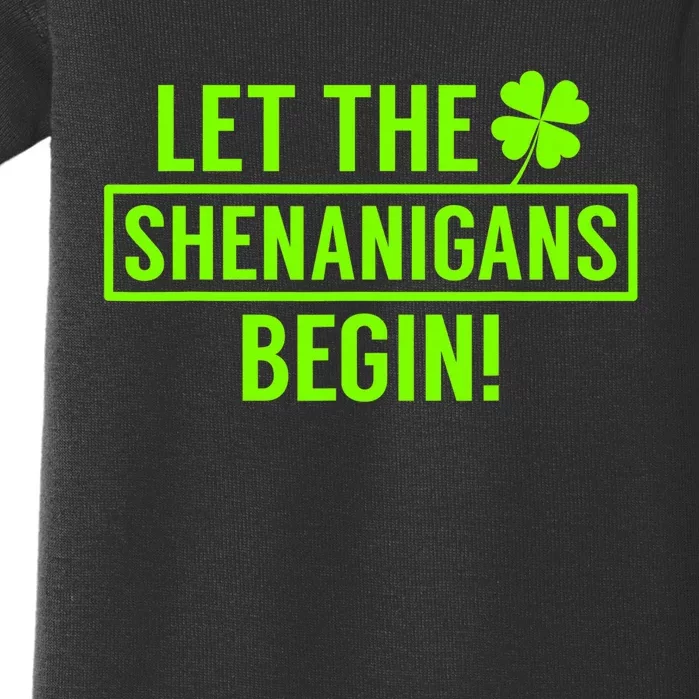 Saint Patricks Shenanigans Baby Bodysuit