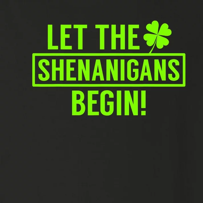 Saint Patricks Shenanigans Toddler Long Sleeve Shirt