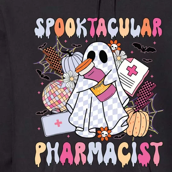 Spooktacular Pharmacist Spooky Halloween Pharmacy Week Premium Hoodie