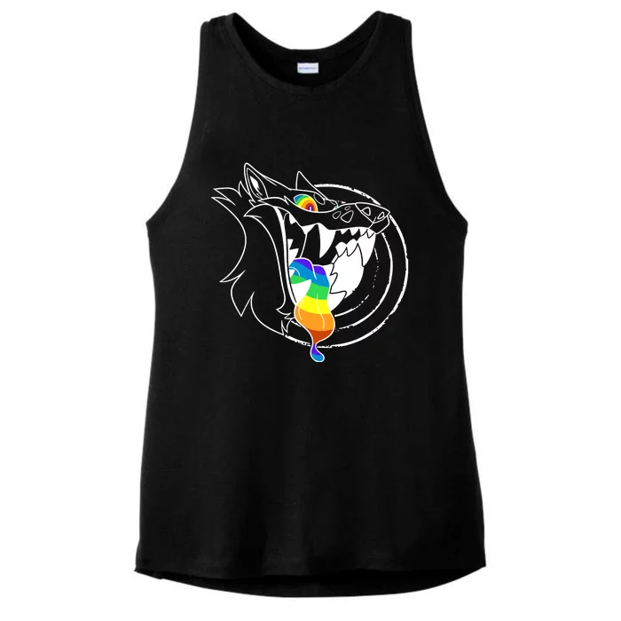 Slosh.Dog Prismaw Ladies Tri-Blend Wicking Tank