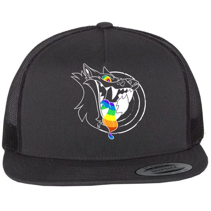 Slosh.Dog Prismaw Flat Bill Trucker Hat