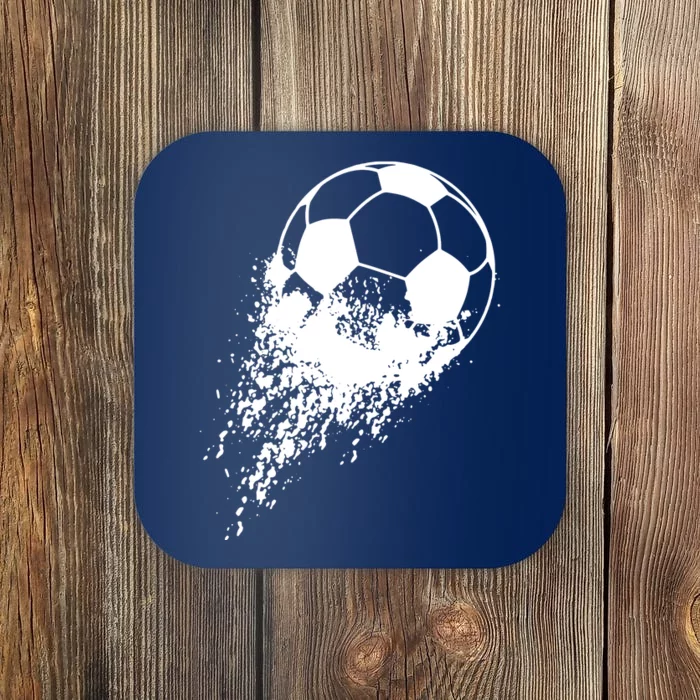 Soccer Player Sports Vintage Men Boy Soccer Ball Coaster