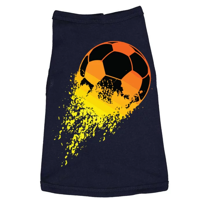 Soccer Player Sports Vintage Men Boy Soccer Doggie Tank