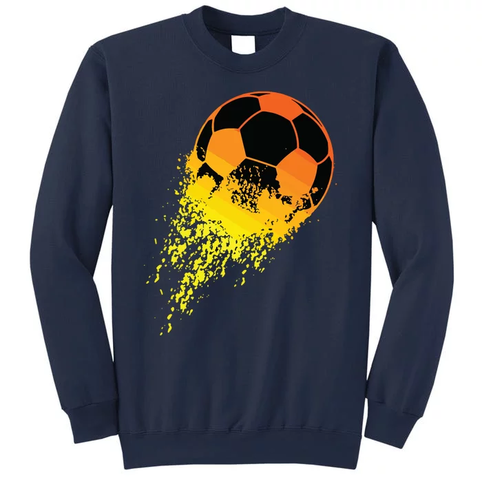 Soccer Player Sports Vintage Men Boy Soccer Sweatshirt