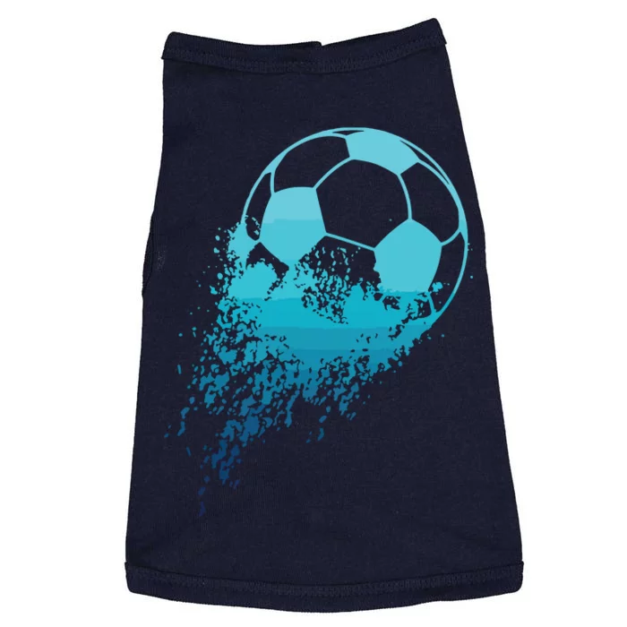 Soccer Player Sports Vintage Men Boy Soccer Doggie Tank