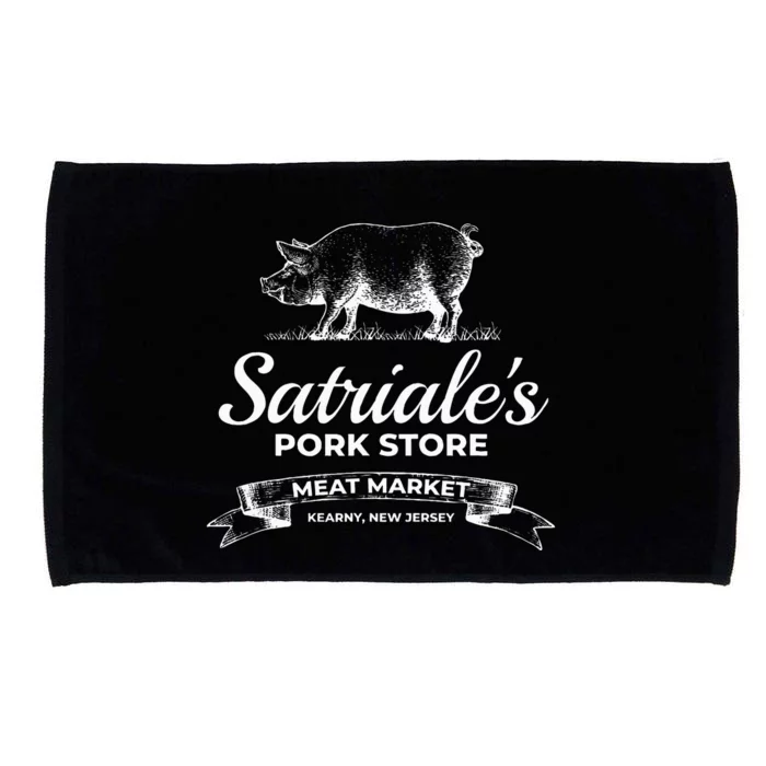 Satriale’S Pork Store Kearny New Jersey Microfiber Hand Towel