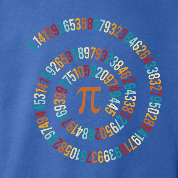 Spiral Pi Symbol Mathematical Constant 3 14 Number Math Nerd Gift Toddler Hoodie