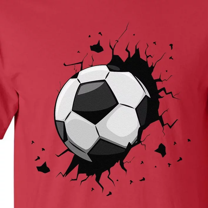 Soccer Players Soccer Team Graphic Sports Soccer Tall T-Shirt