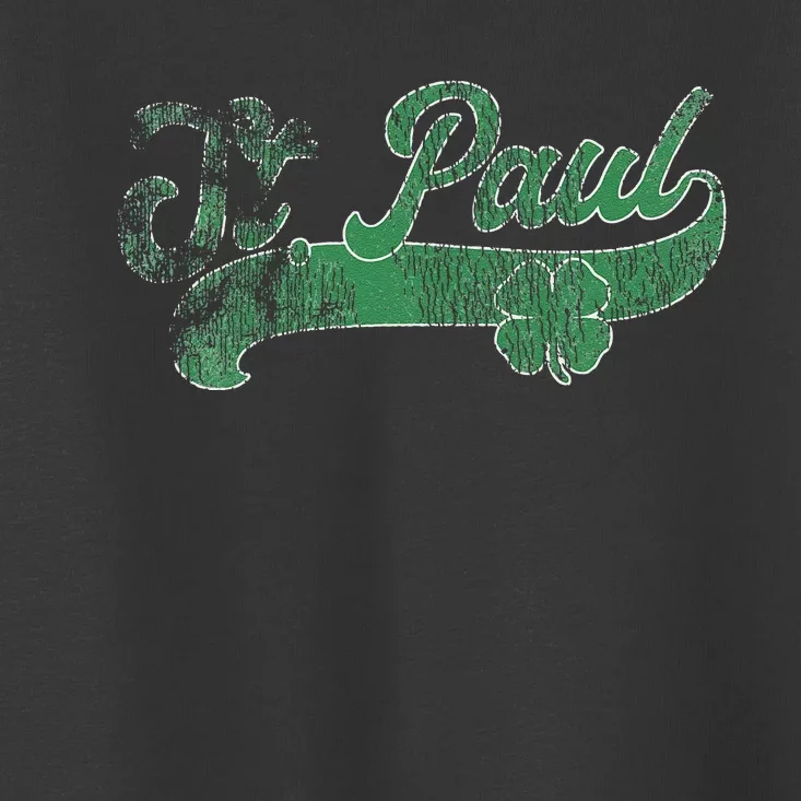 St. Paul Shamrock St. Patrick's Day Saint Paddy's Irish Toddler T-Shirt