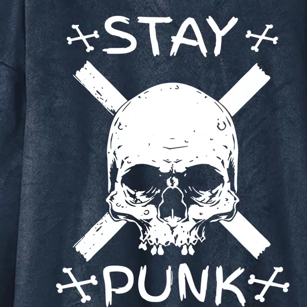 Stay Punk Hooded Wearable Blanket