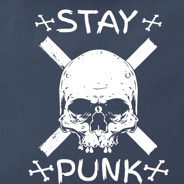 Stay Punk Zip Tote Bag