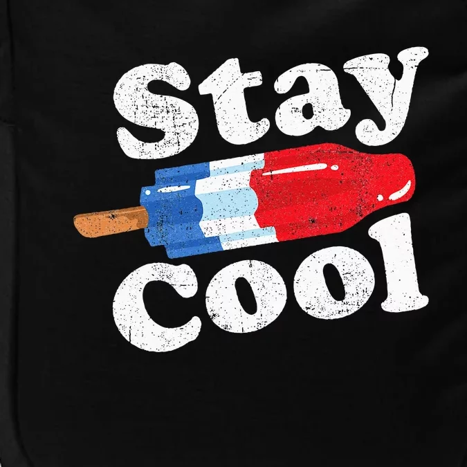 Summer Popsicle Stay Cool Funny Bomb Retro 80s Pop Gift Impact Tech Backpack