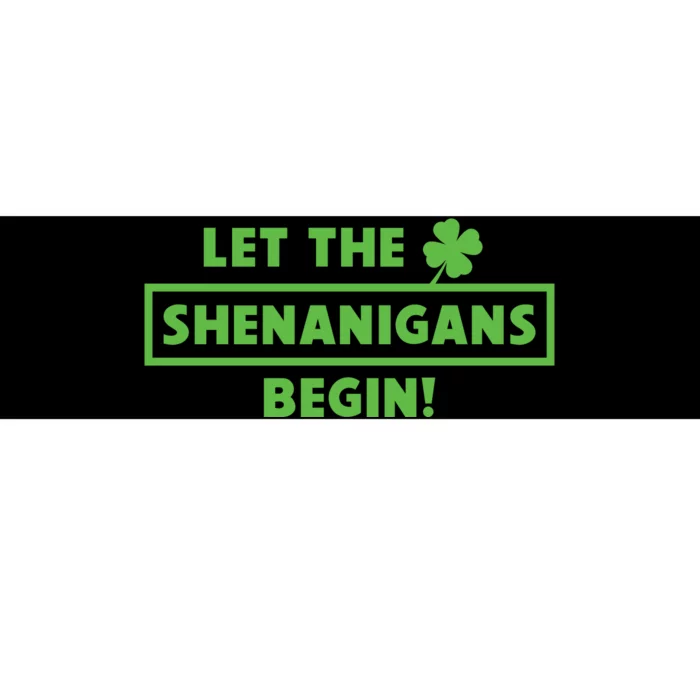 Saint Patricks Shenanigans Bumper Sticker