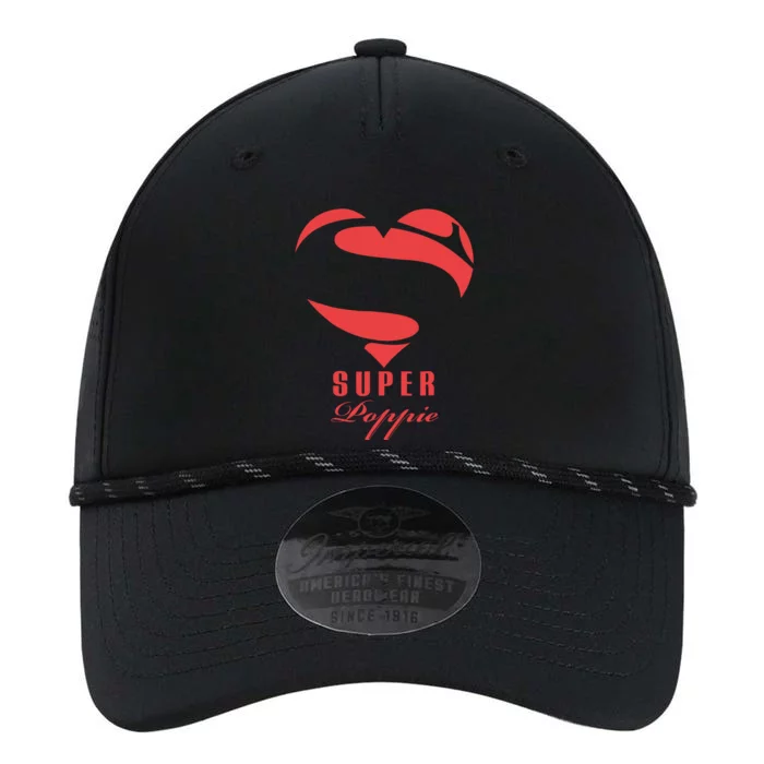 Super Poppie Superhero Gift Mother Father Day Performance The Dyno Cap