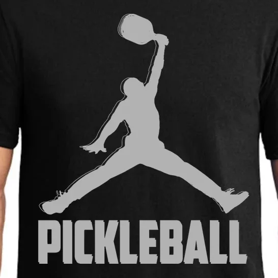 Silver Pickleball Sports Logo Pajama Set