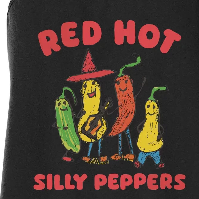 Silly Peppers Women's Racerback Tank