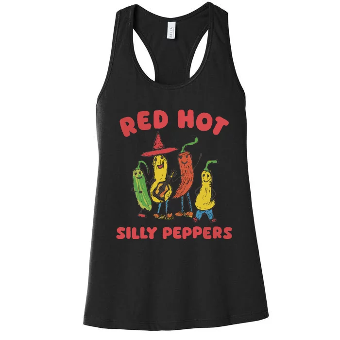 Silly Peppers Women's Racerback Tank