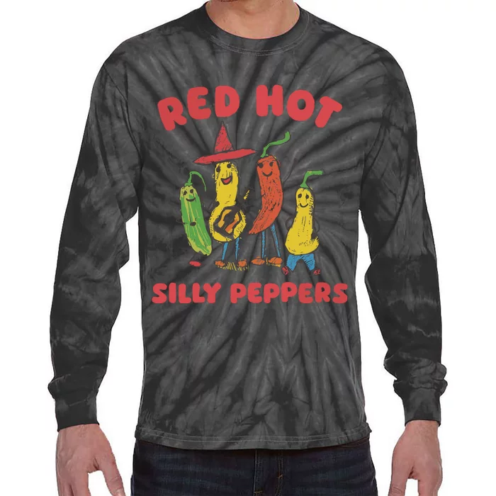 Silly Peppers Tie-Dye Long Sleeve Shirt