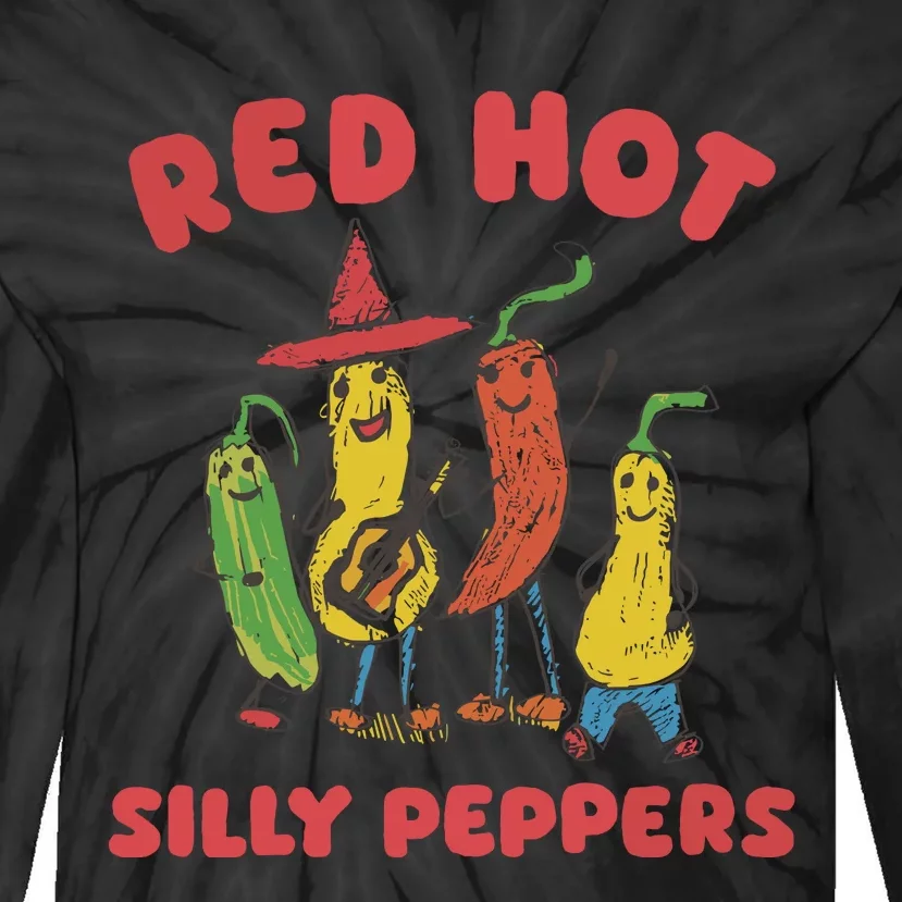 Silly Peppers Tie-Dye Long Sleeve Shirt