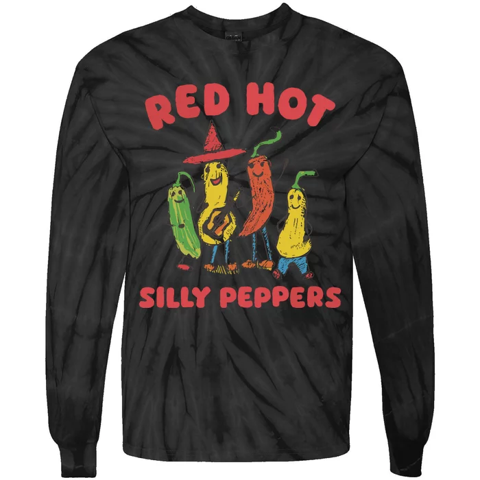 Silly Peppers Tie-Dye Long Sleeve Shirt