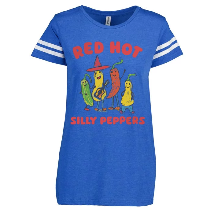 Silly Peppers Enza Ladies Jersey Football T-Shirt