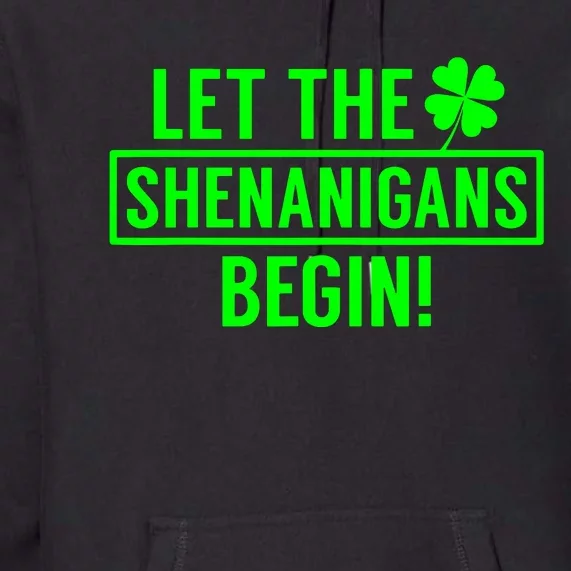 Saint Patricks Shenanigans Premium Hoodie