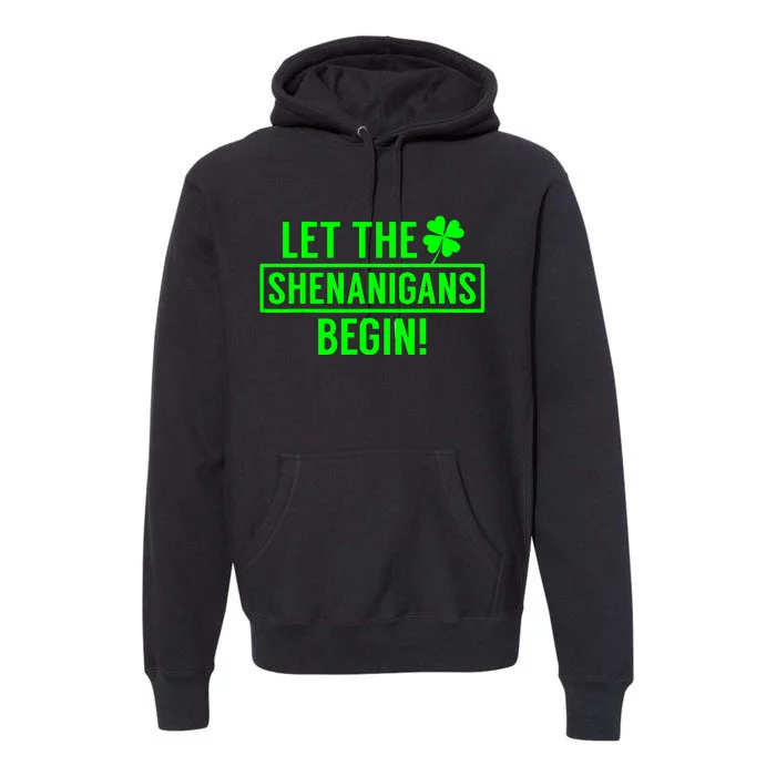 Saint Patricks Shenanigans Premium Hoodie