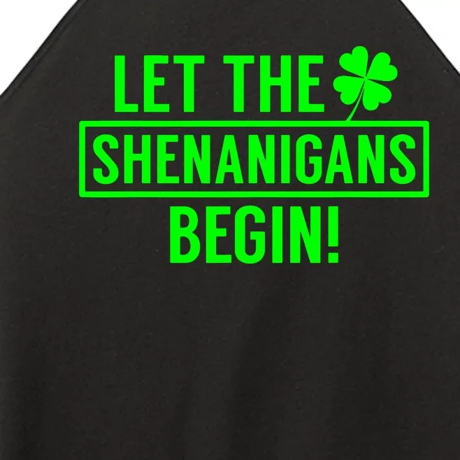 Saint Patricks Shenanigans Women’s Perfect Tri Rocker Tank