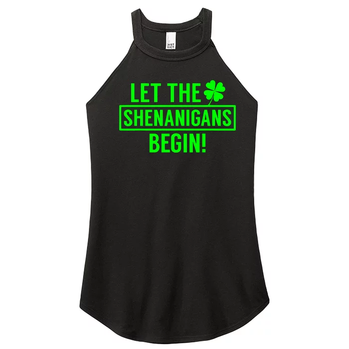 Saint Patricks Shenanigans Women’s Perfect Tri Rocker Tank