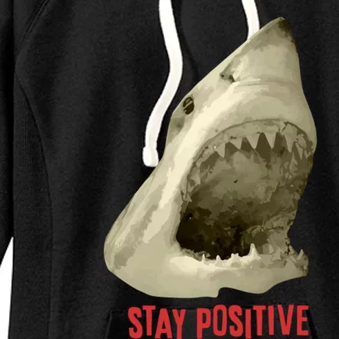 Stay Positive Women's Fleece Hoodie