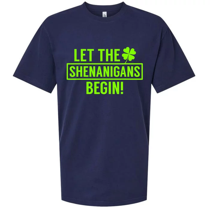 Saint Patricks Shenanigans Sueded Cloud Jersey T-Shirt